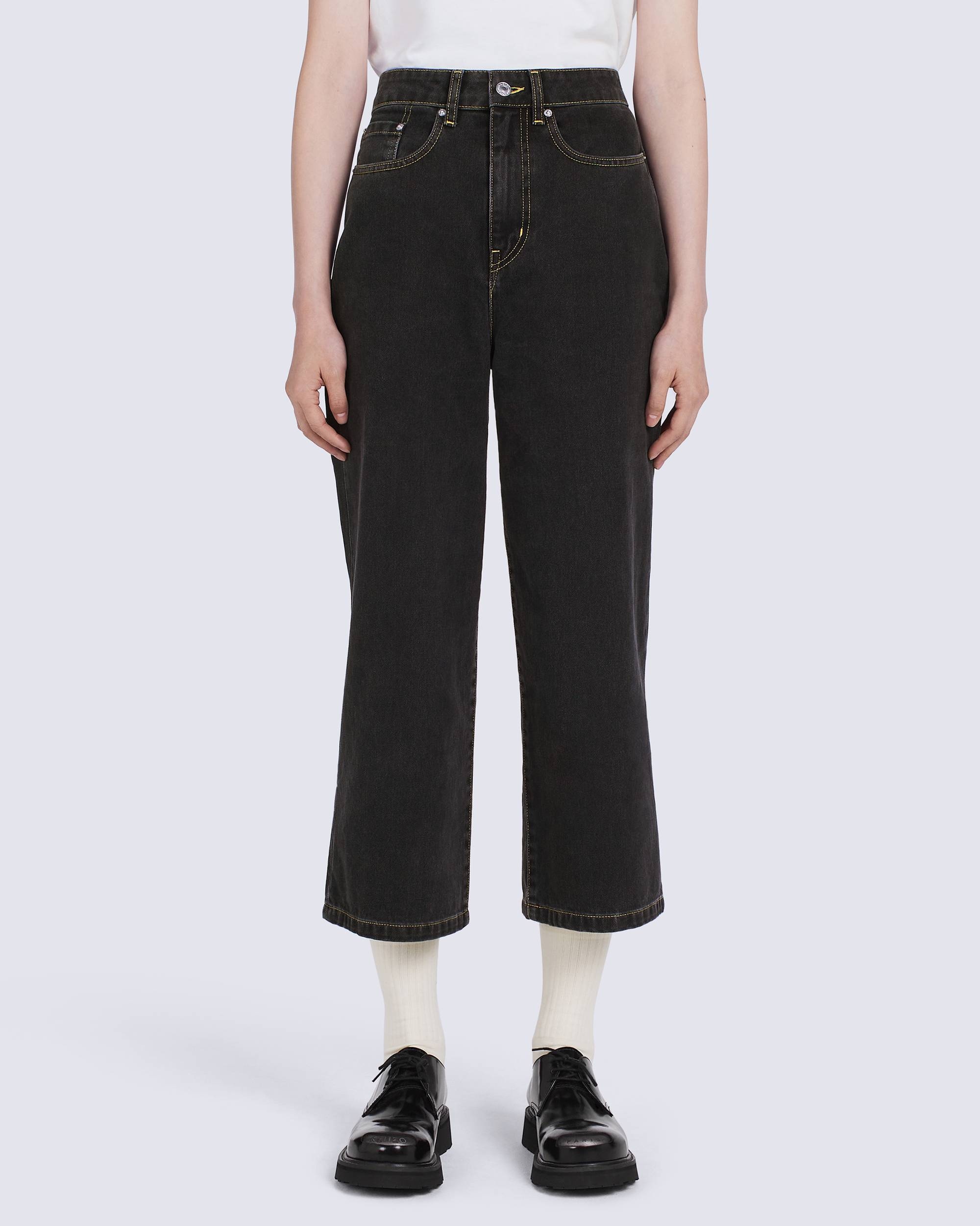 SUMIRE cropped jeans - 5