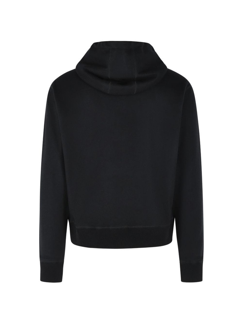 TOM FORD drawstring zip cashmere hoodie outlook
