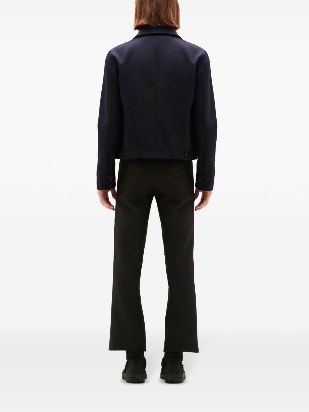 zip-up shirt jacket - 3