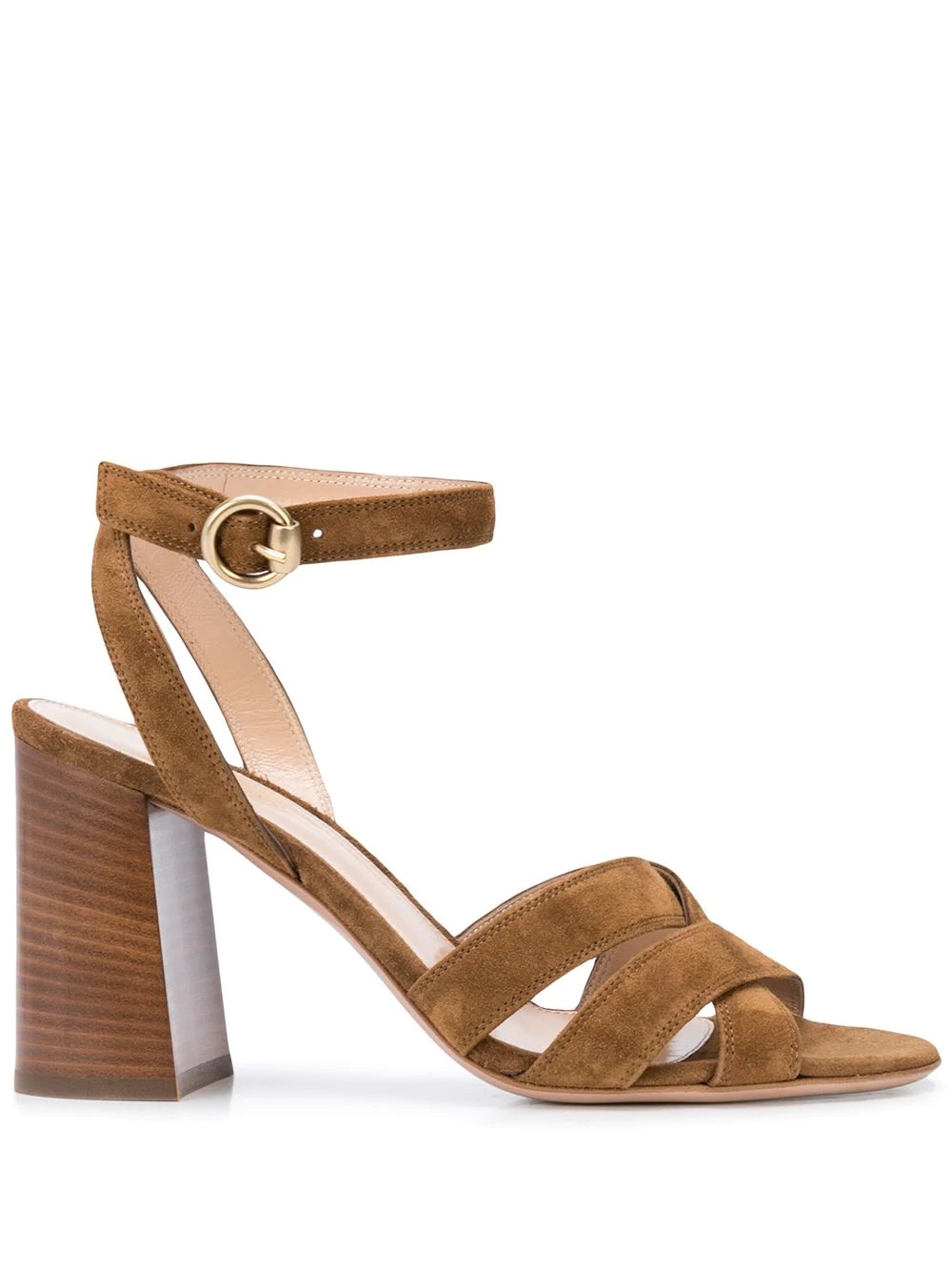 buckle mid-length sandals - 1