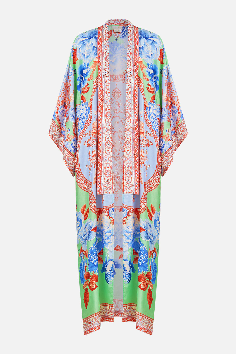 KIMONO LAYER WITH COLLAR - 1