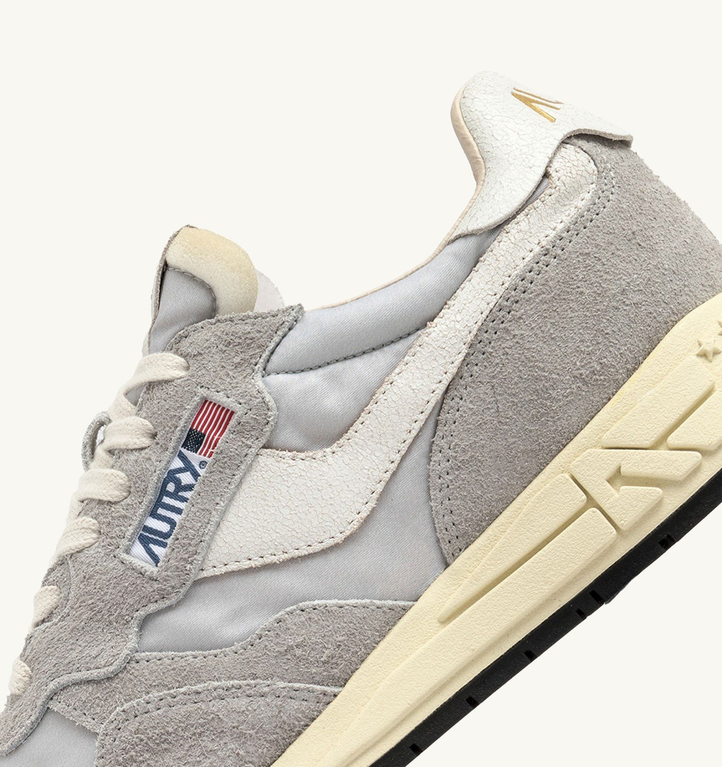 REELWIND LOW SNEAKERS IN VAPOR NYLON AND SUEDE - 6