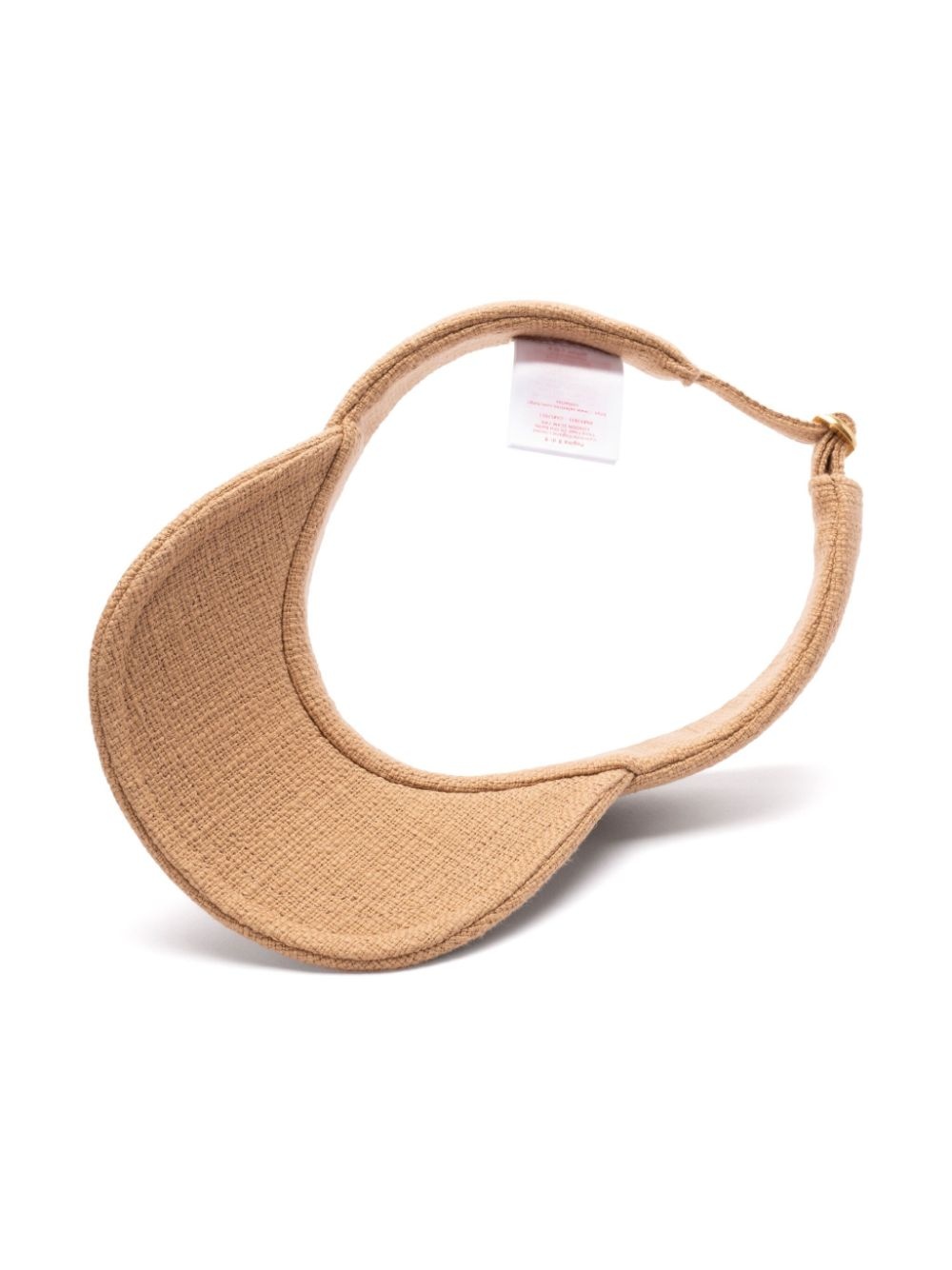 cotton visor hat - 3