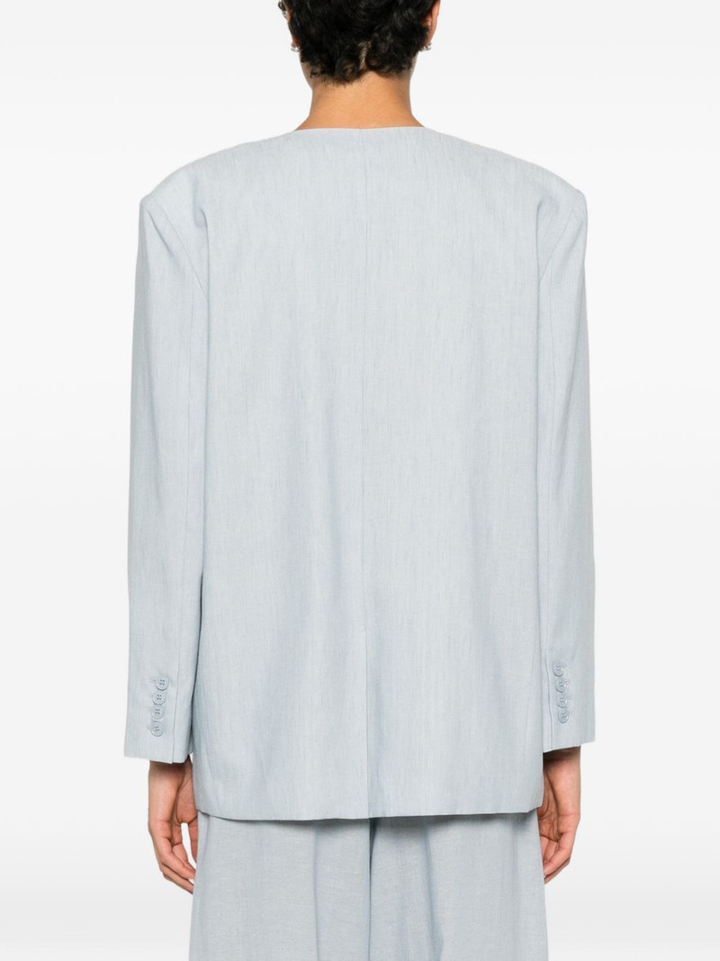 V-neck blazer 4