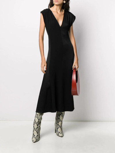 Victoria Beckham bias cut maxi dress outlook