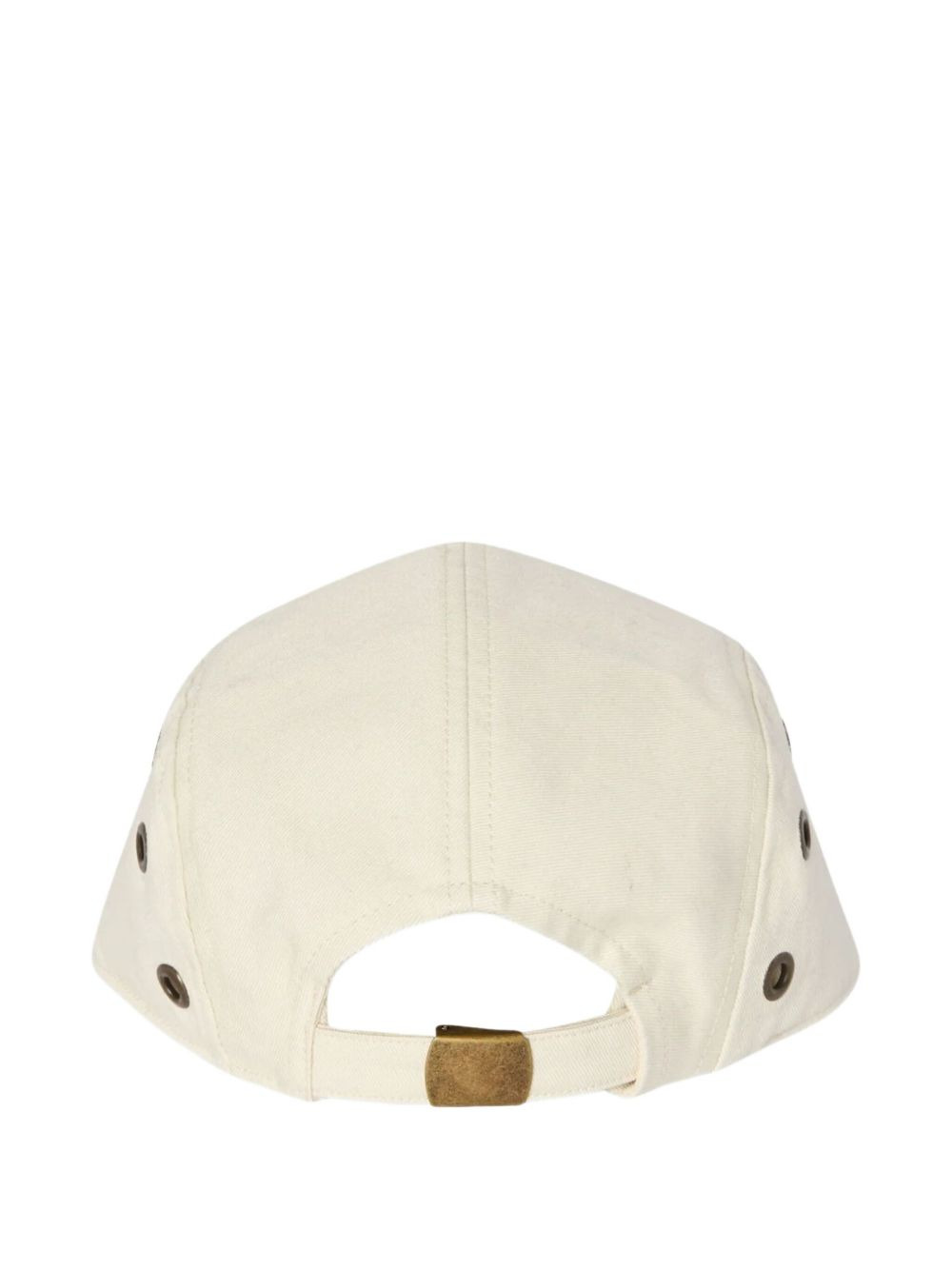 embroidered eyeleted baseball cap - 2