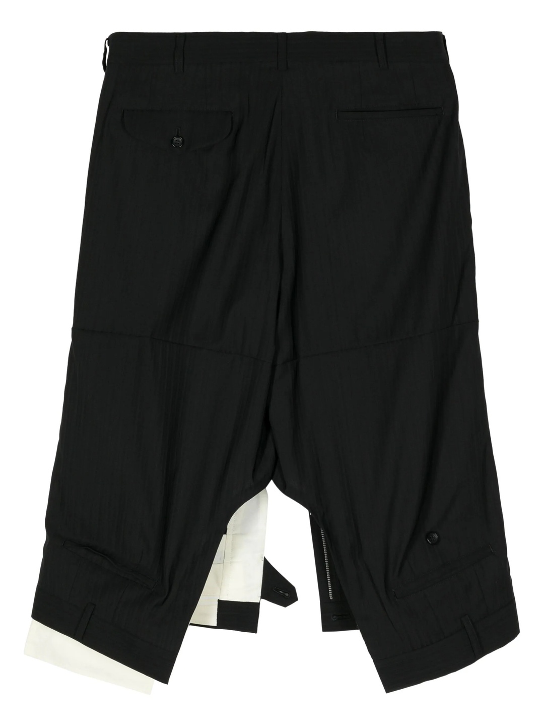Waist-Hem Stripe Shorts - 2