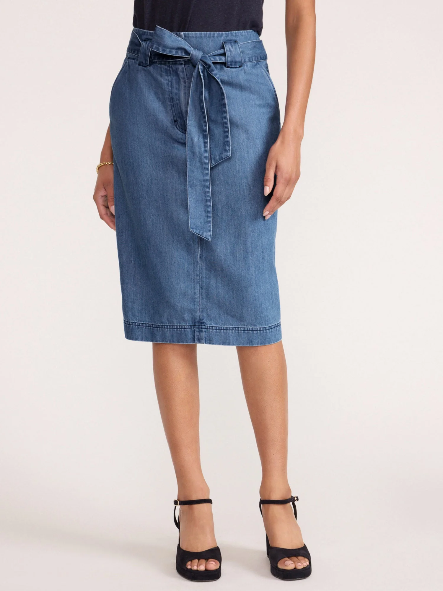 The Kora Denim Skirt - 1