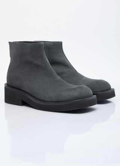 MM6 Maison Margiela Suede Ankle Boots outlook