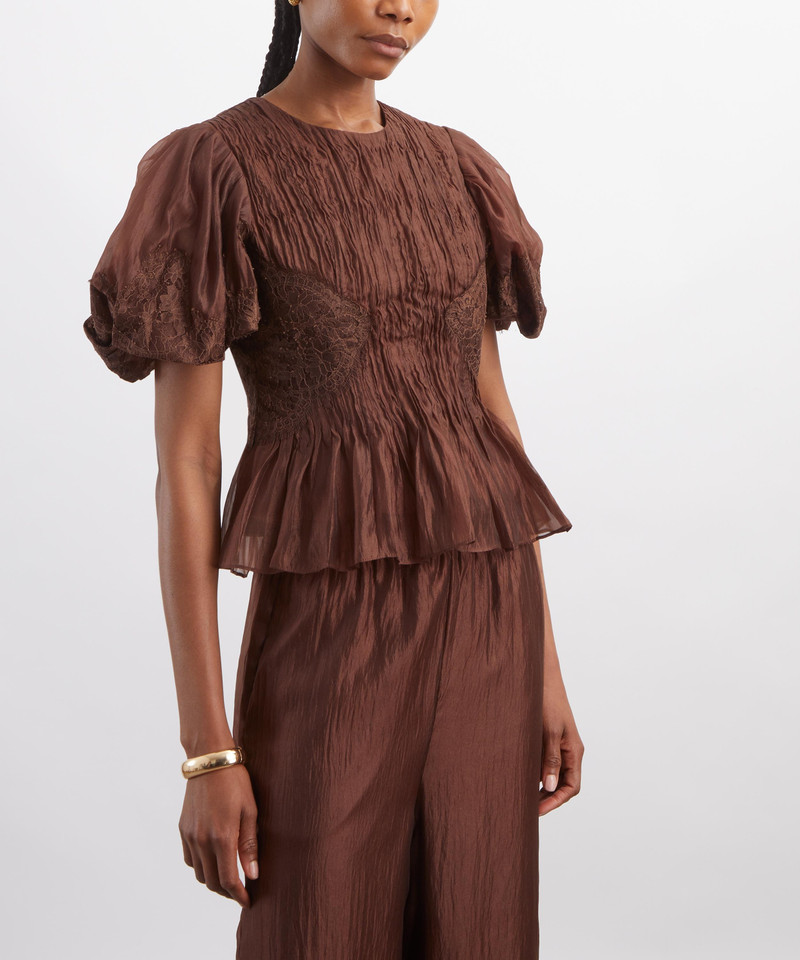 Aje. Ophelia Lace Top outlook