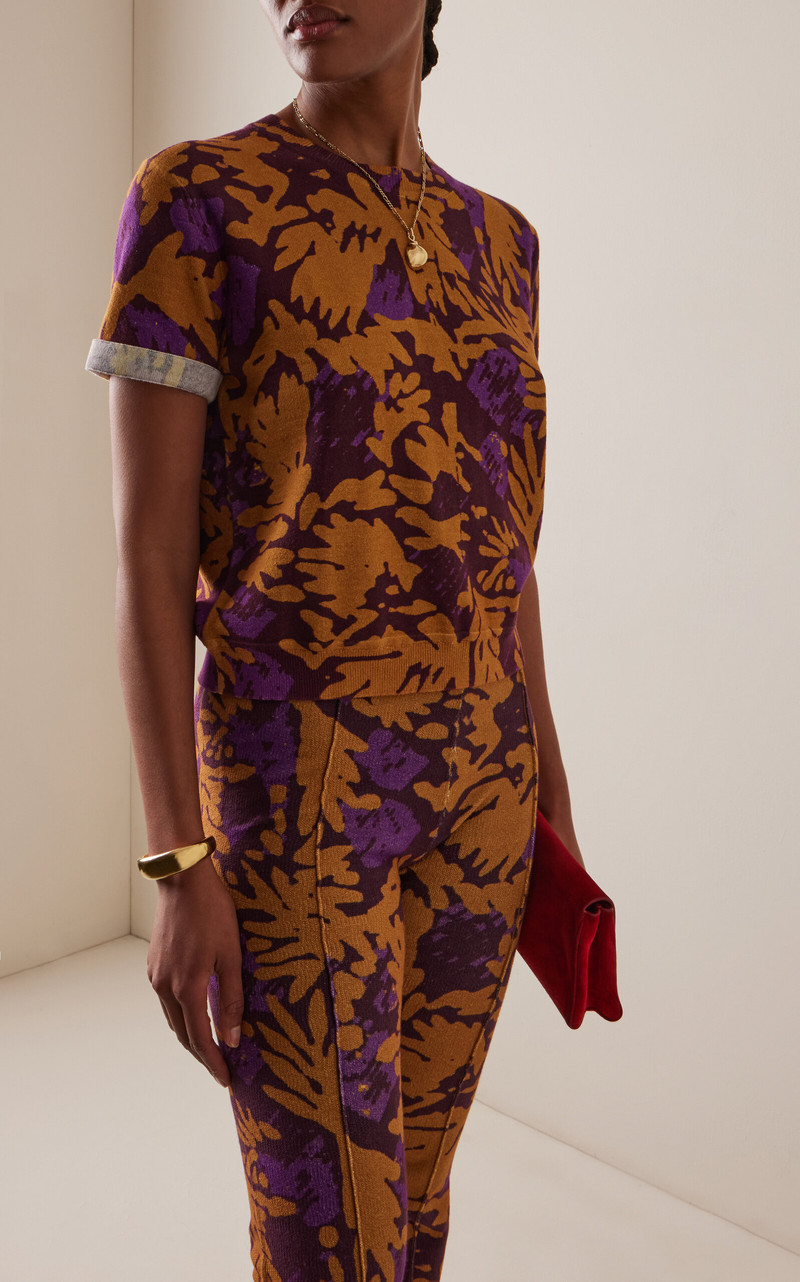 RACHEL COMEY Inez Top orange outlook