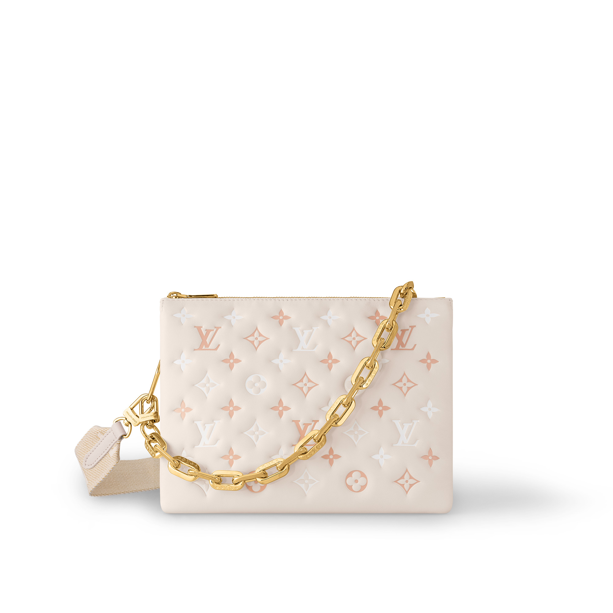 Louis Vuitton Coussin PM, White, One Size