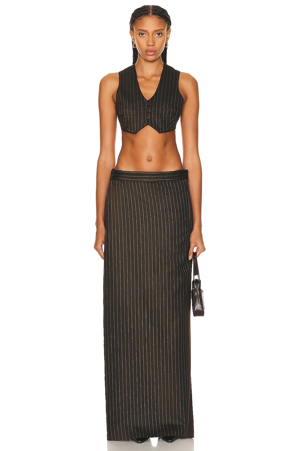 Tennis Stripes Laced Gilet - 4