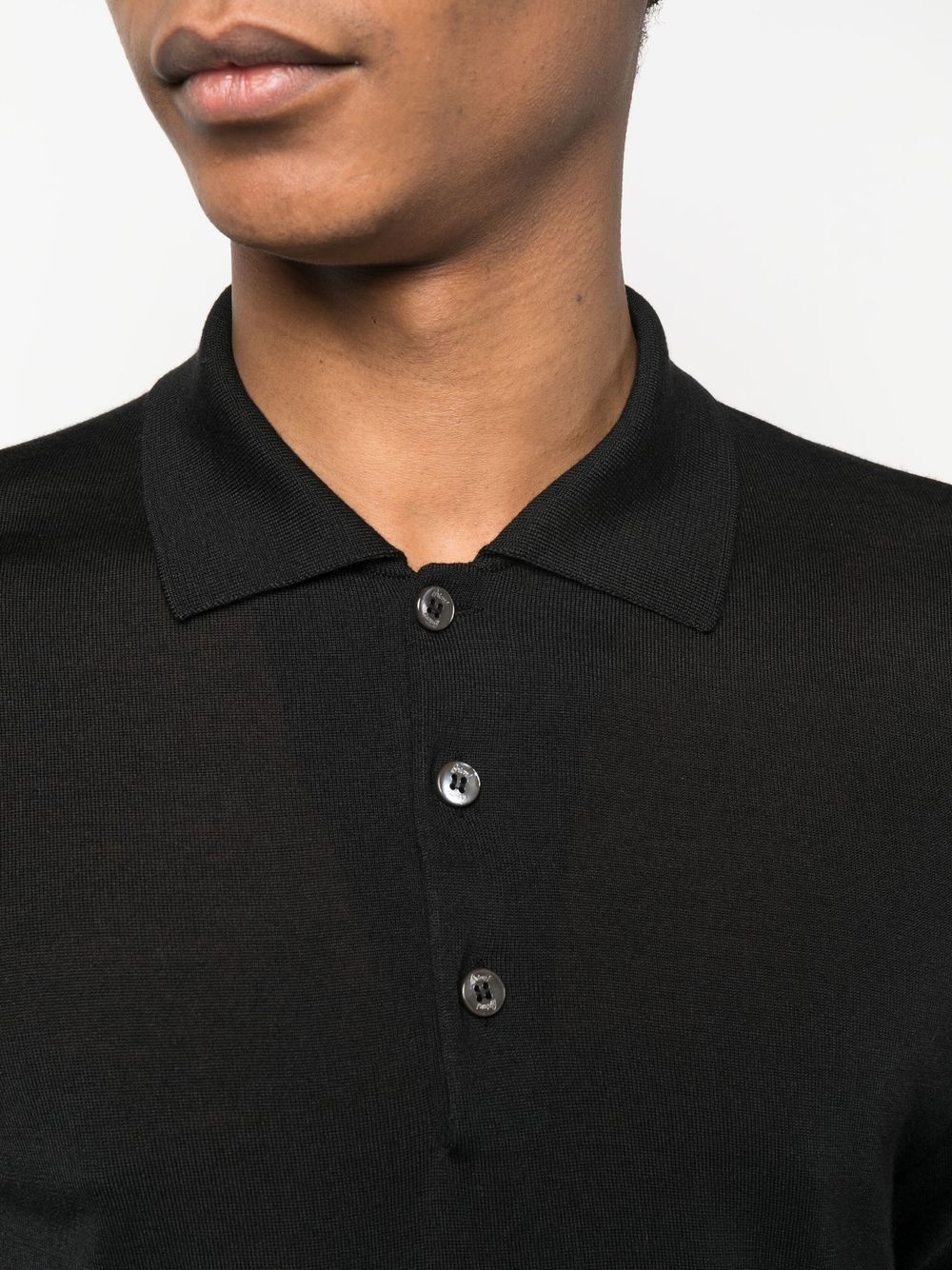 long-sleeve polo shirt - 5