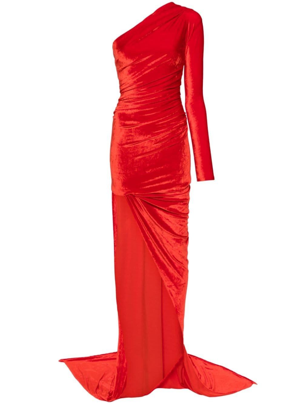 Balenciaga velvet dress deals