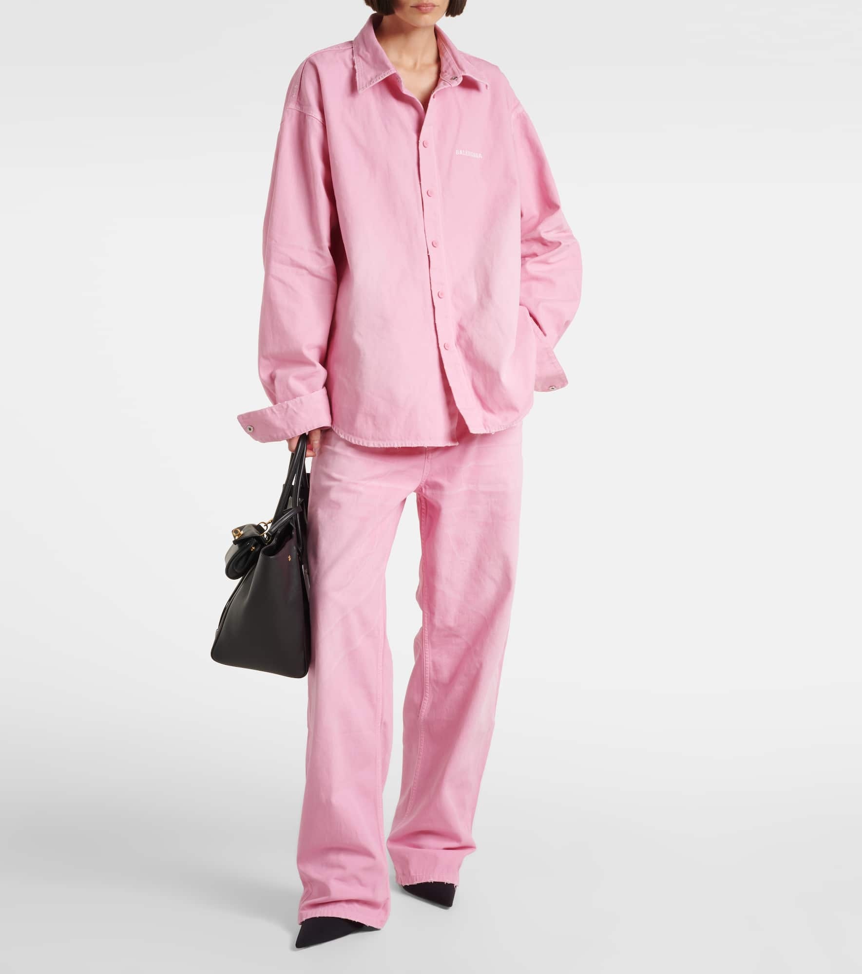 Oversized cotton shirt - 2