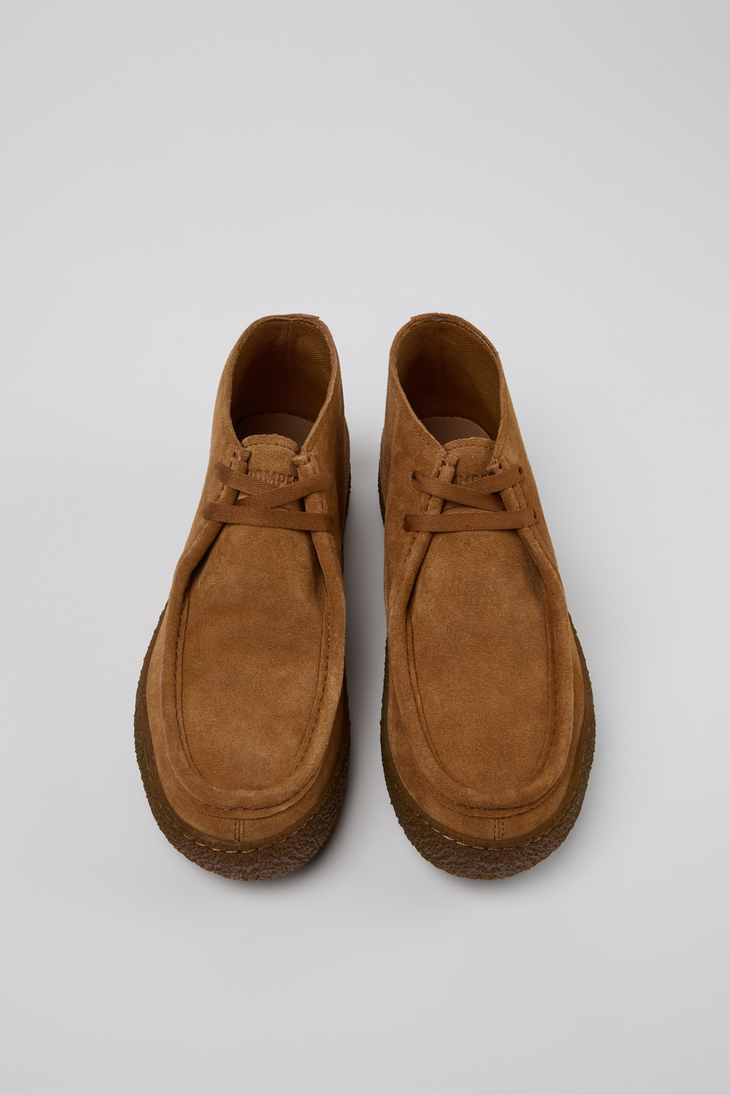 Brown Suede Ankle Boots for Men. - 4
