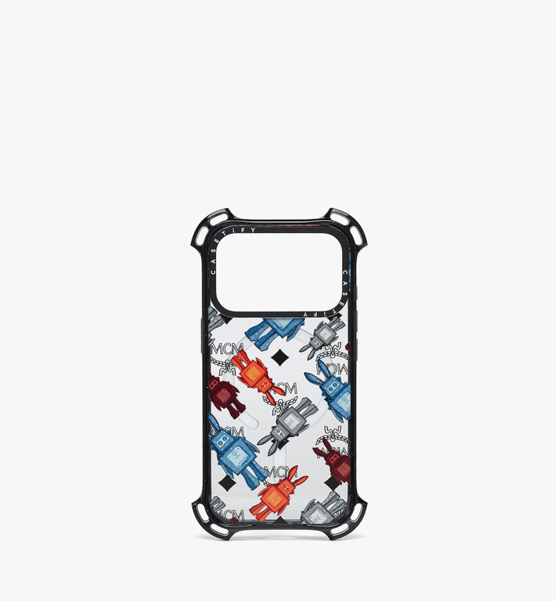 iPhone 17 Pro MCM X CASETiFY Rabot Monogram Bounce iPhone Case 1