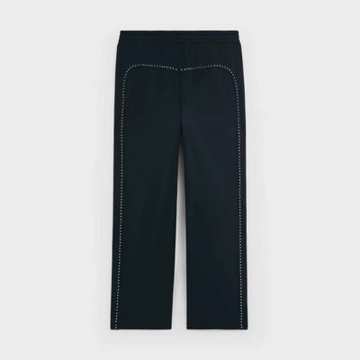 CELINE STRAIGHT JOGGING PANTS IN DOUBLE FACE JERSEY WITH STUDS outlook