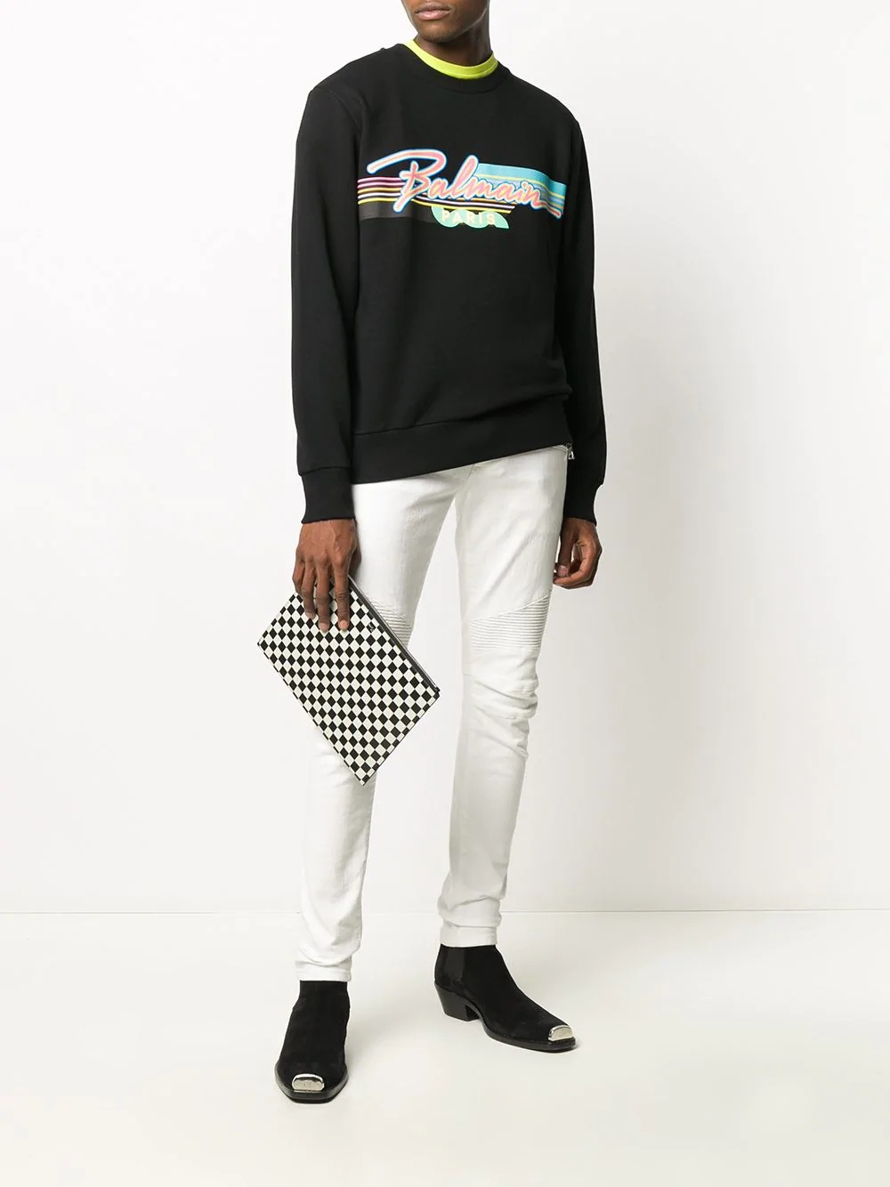 cotton logo-print sweatshirt - 2