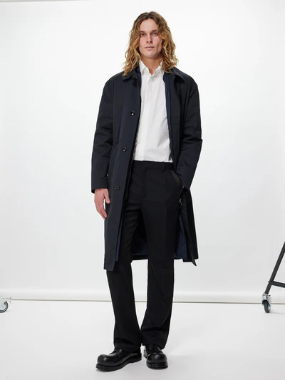 Valentino Side-slit cotton-poplin shirt outlook