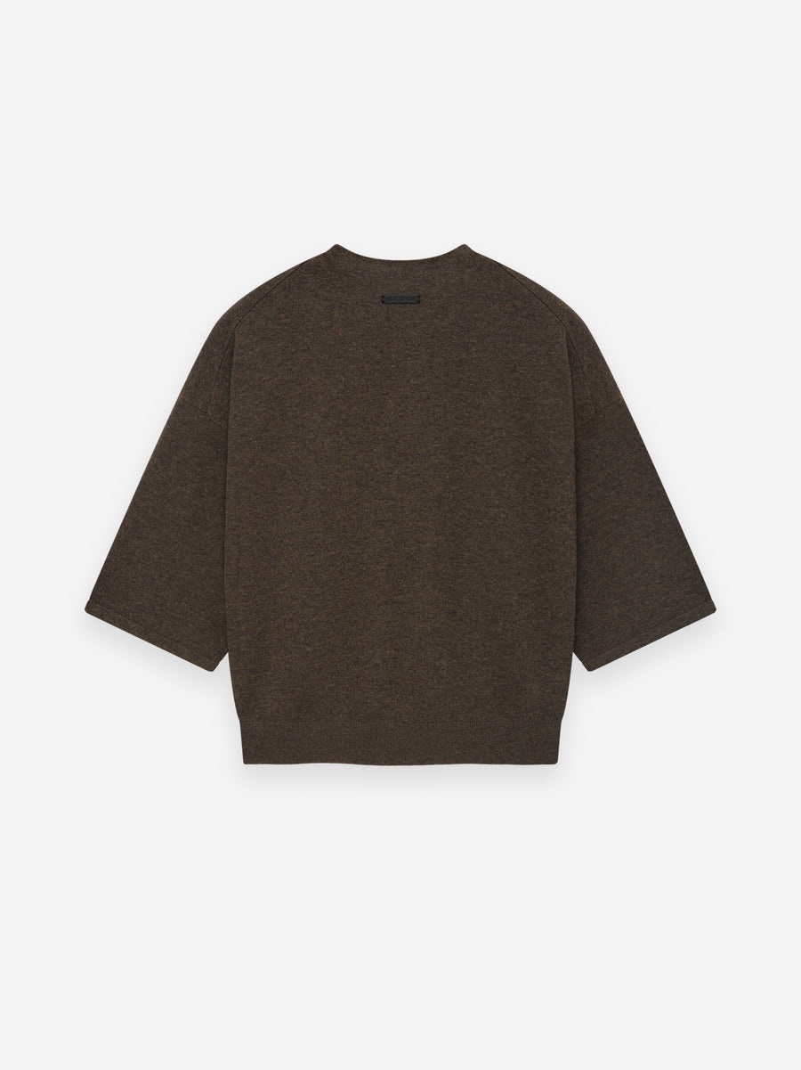 Fine Knit Henley Tee - 2