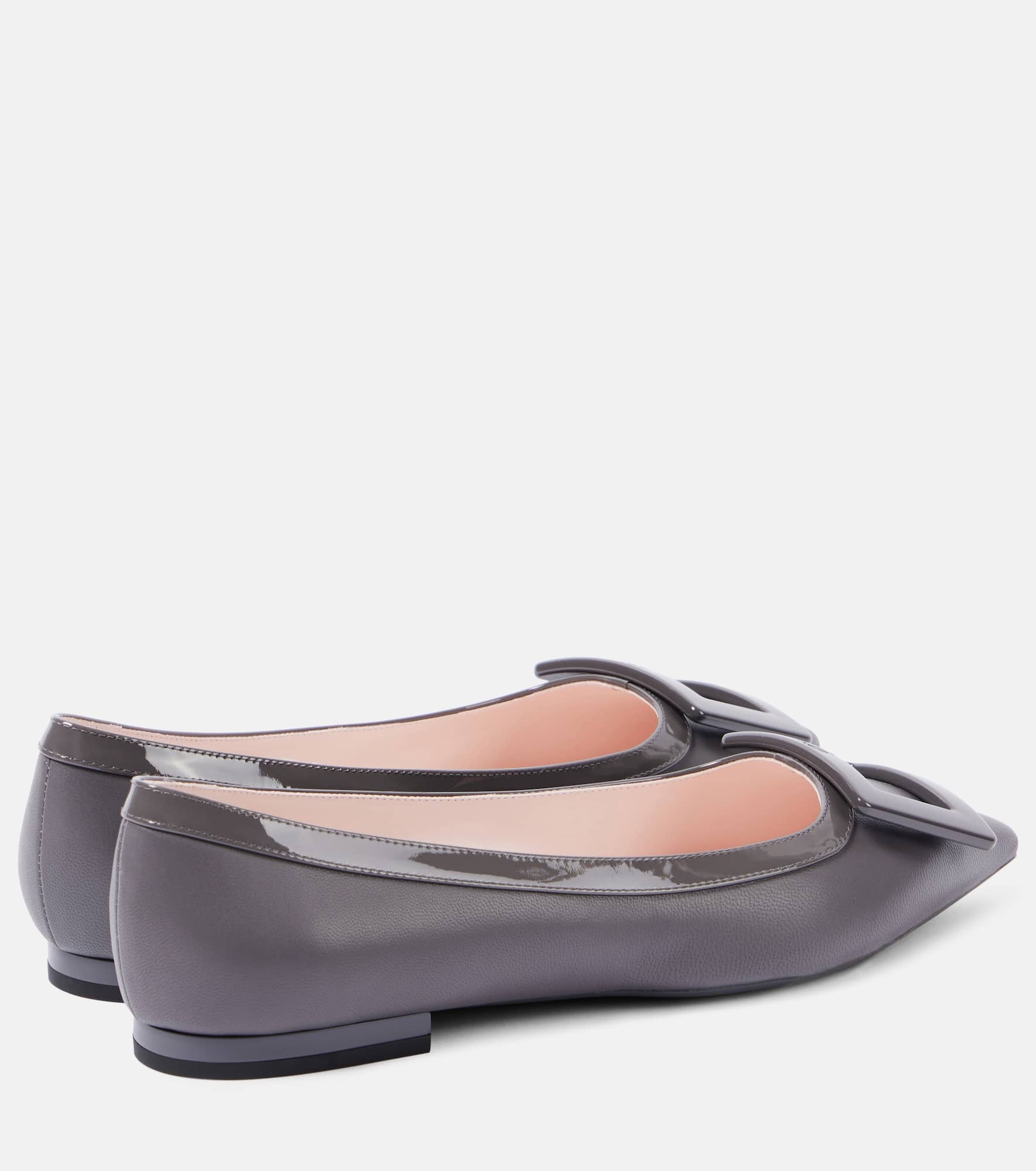Gommettine leather ballet flats - 2