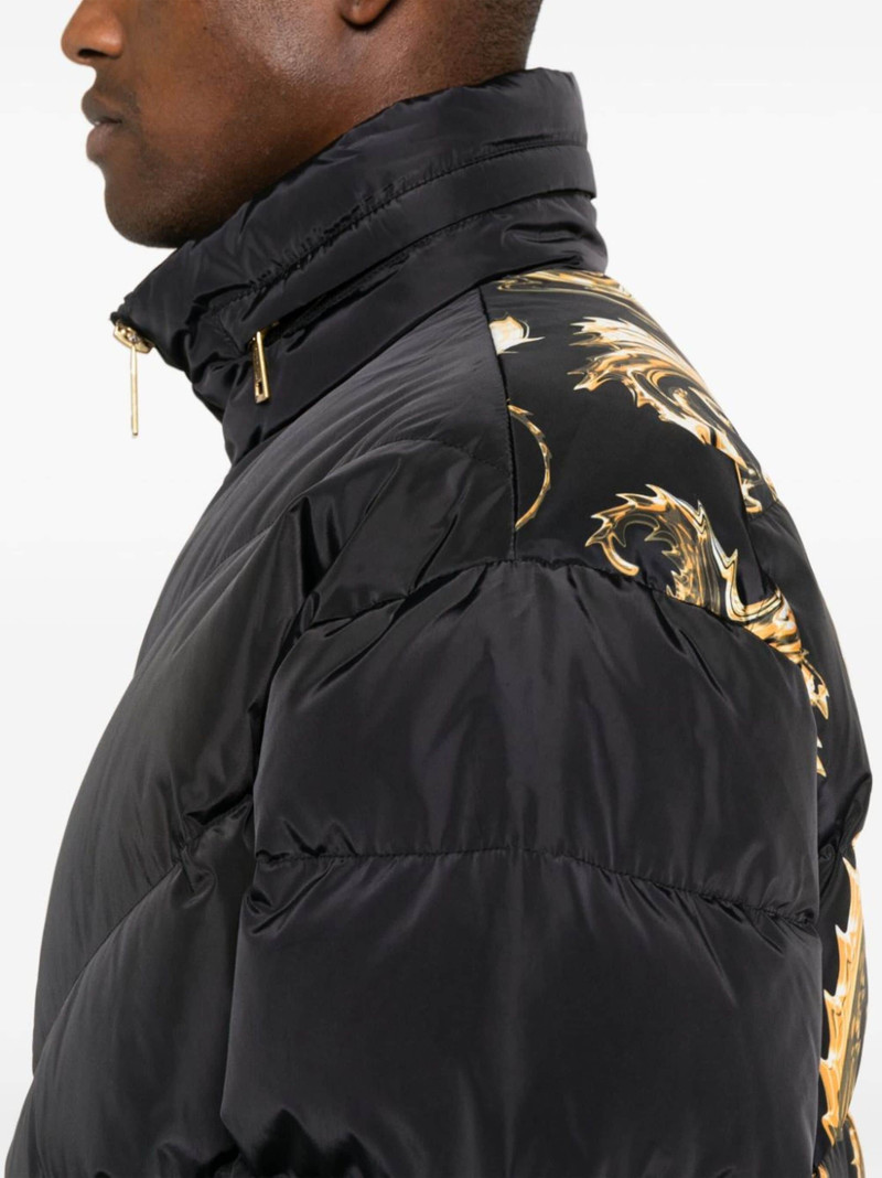 logo-print jacket 5