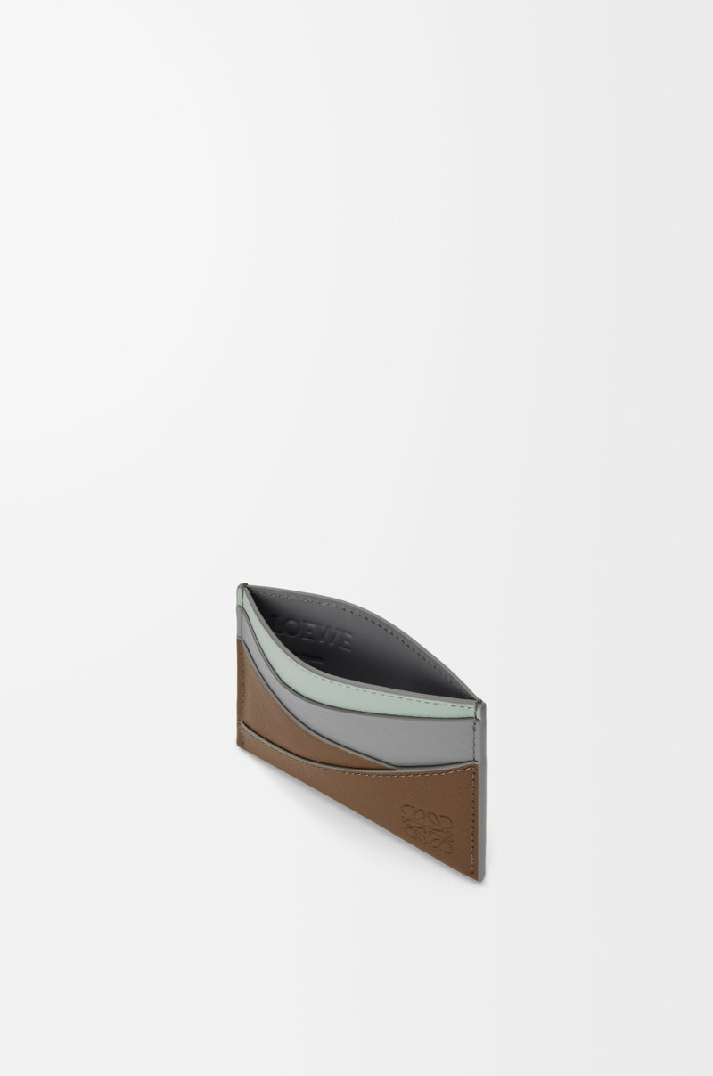 Loewe Puzzle plain cardholder in classic calfskin outlook