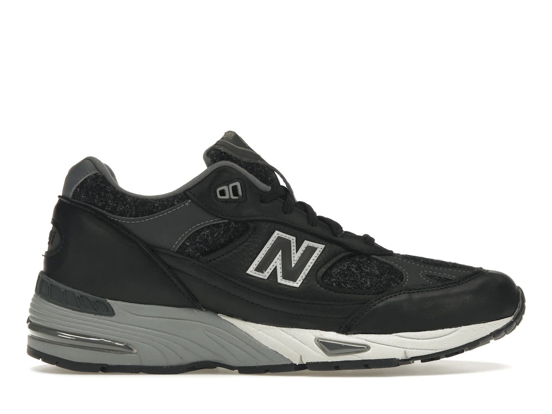 New Balance 991 MiUK Black Magnet Smoked Pearl - 1