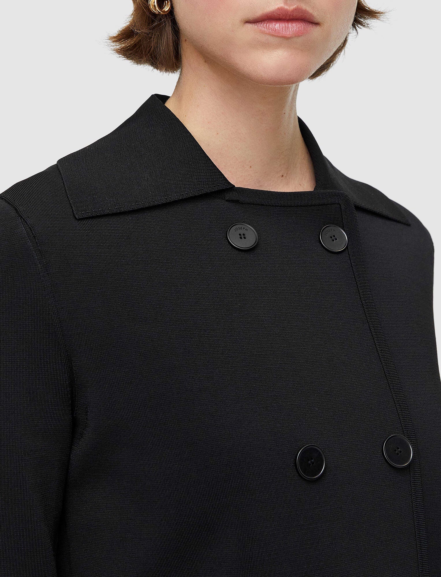 Milano Knit Stretch Short Jacket - 4