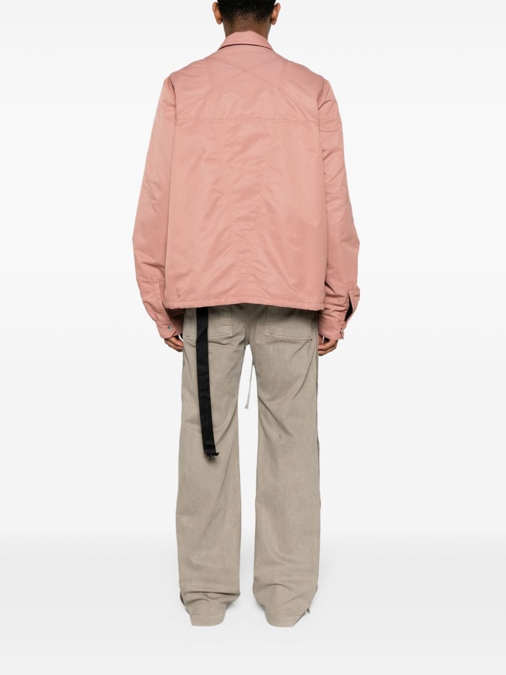 zip-up shirt jacket - 4