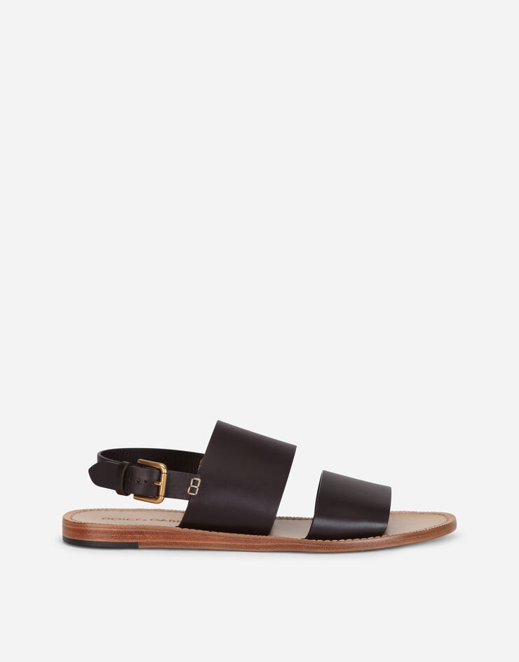 Calfskin pantheon sandals - 1