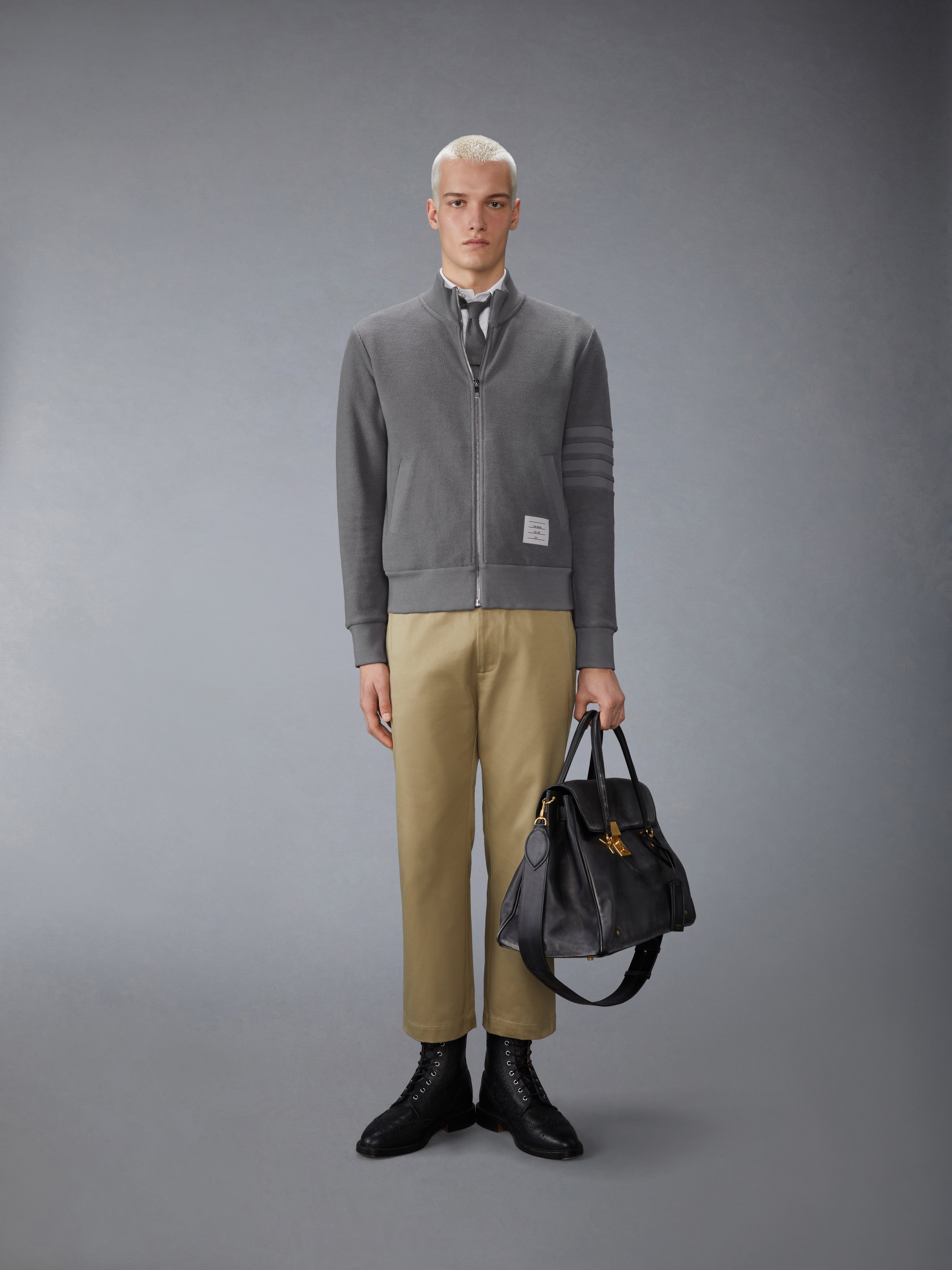REVERSE LOOPBACK 4-BAR JACKET - 4