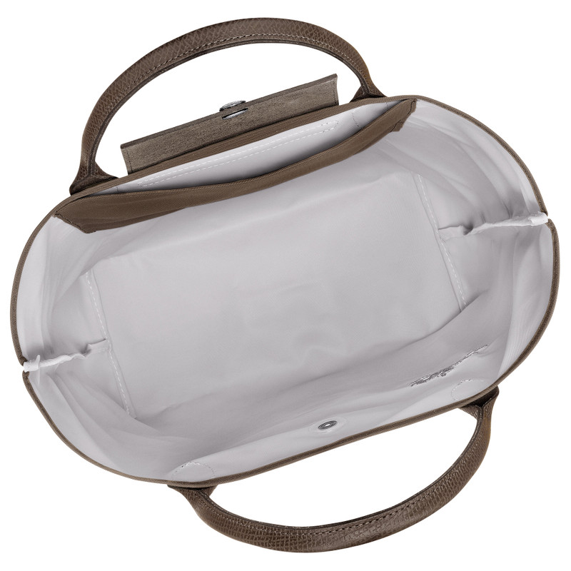 Le Pliage Green M Tote bag Terra - Canvas 5