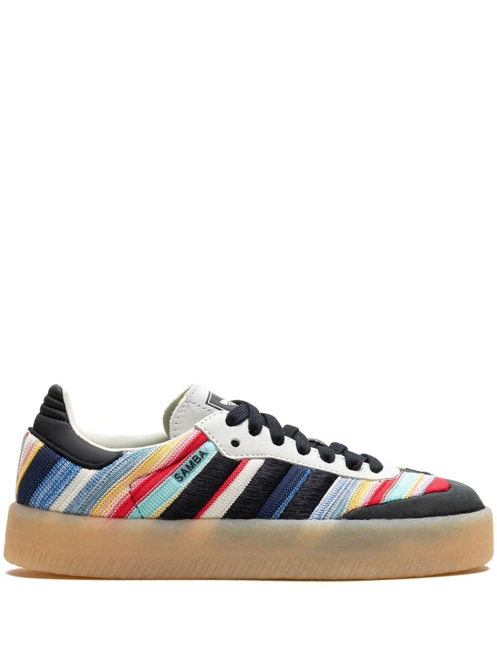 x KSENIASCHNAIDER Sambae "Ivory Black" sneakers - 1