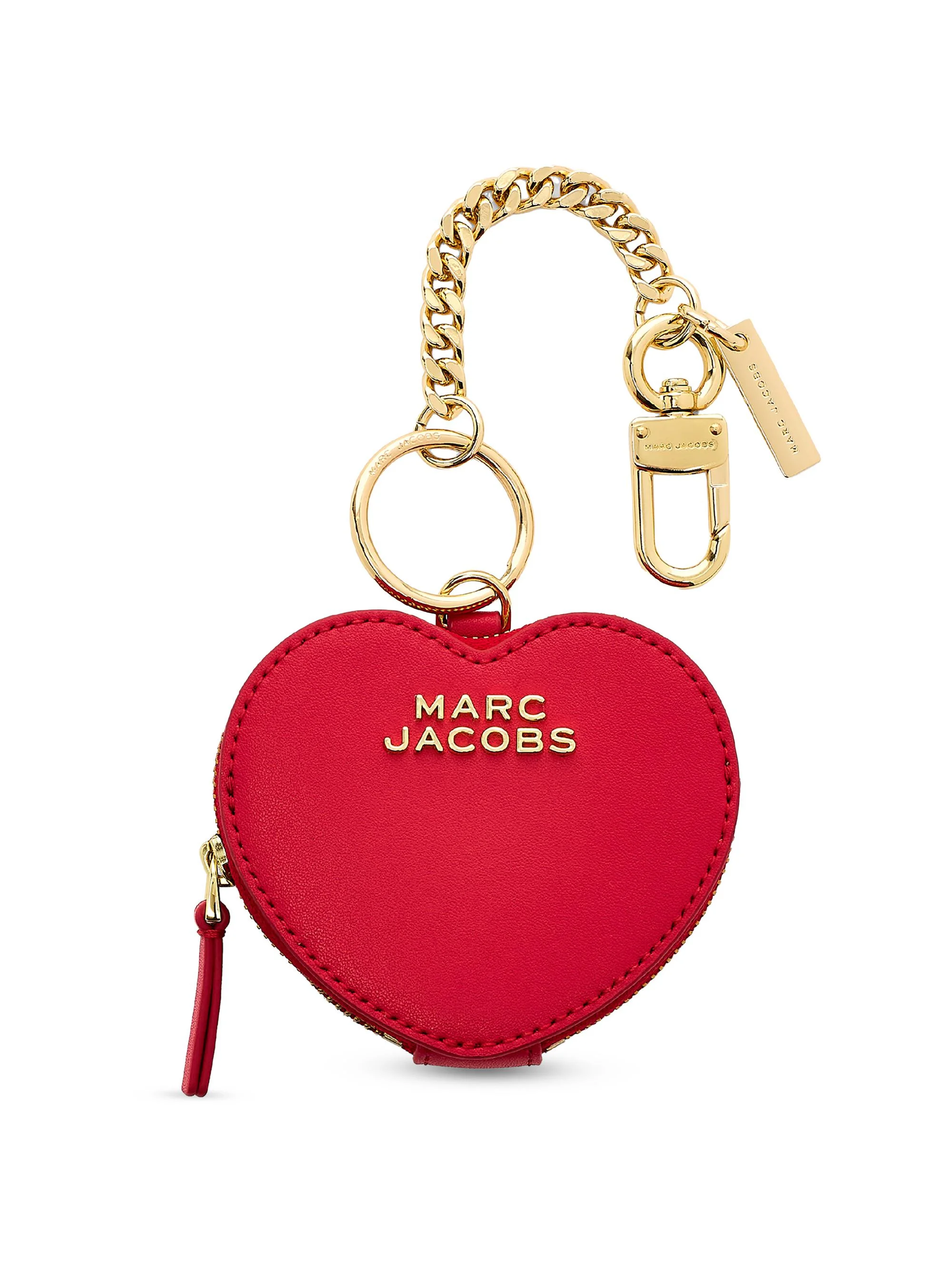 Women's The Heart Pouch Bag Charm - True Red - 1