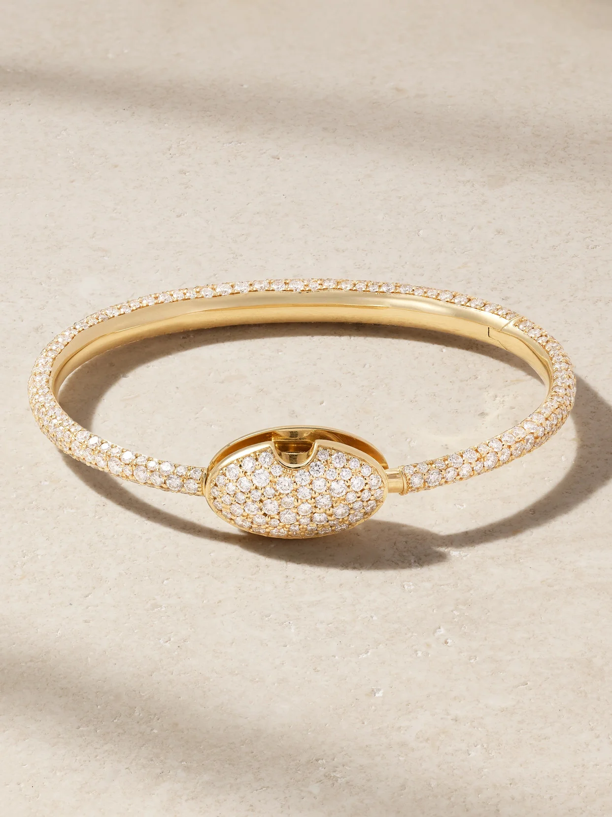 Allstone Oval Musgrave 18-karat Gold Diamond Bracelet - 1