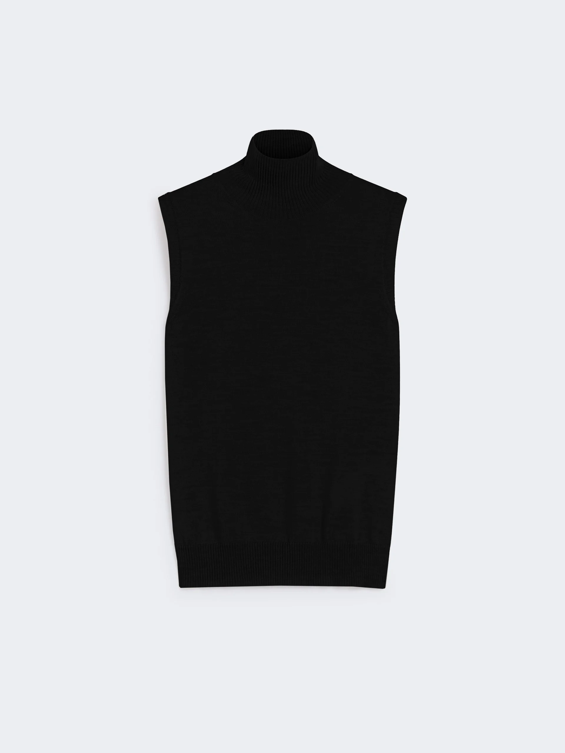 VERTIGO Sleeveless polo neck - 1
