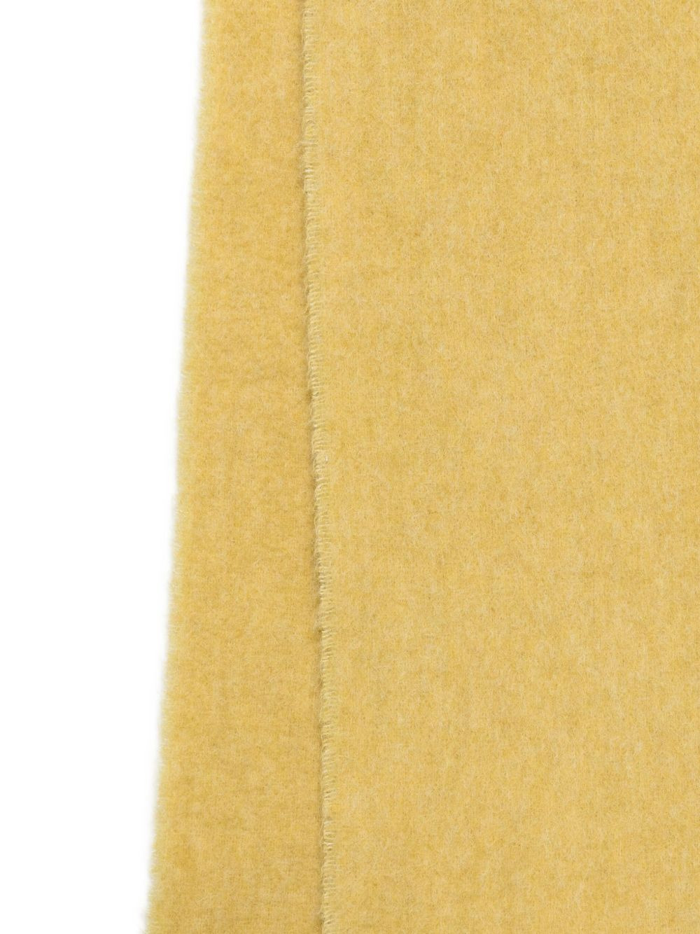 heart-embellishment fringed-hem scarf - 2