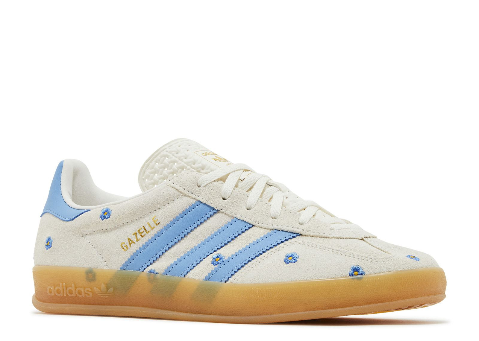 WMNS GAZELLE INDOOR 'LIGHT BLUE FLORAL EMBROIDERY' - 2