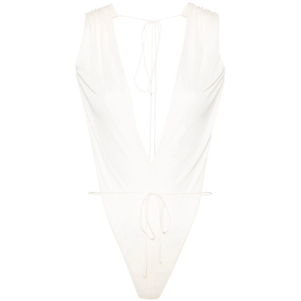 Saint Laurent Neutrals Tops - Vests & Tank Tops Women - 1