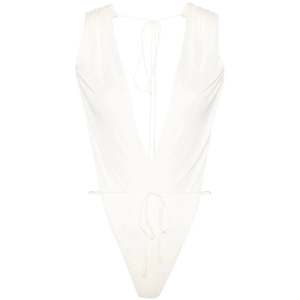 Saint Laurent Neutrals Tops - Vests & Tank Tops Women - 1