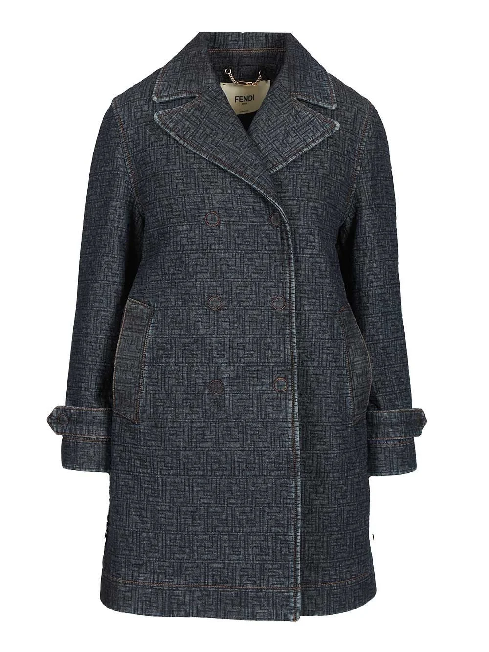 Fendi Women Ff Denim Jacket - 1