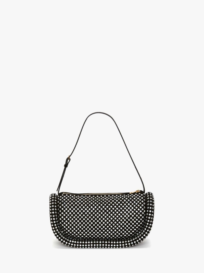 BUMPER-15 LEATHER SHOULDER BAG WITH CRYSTAL 5