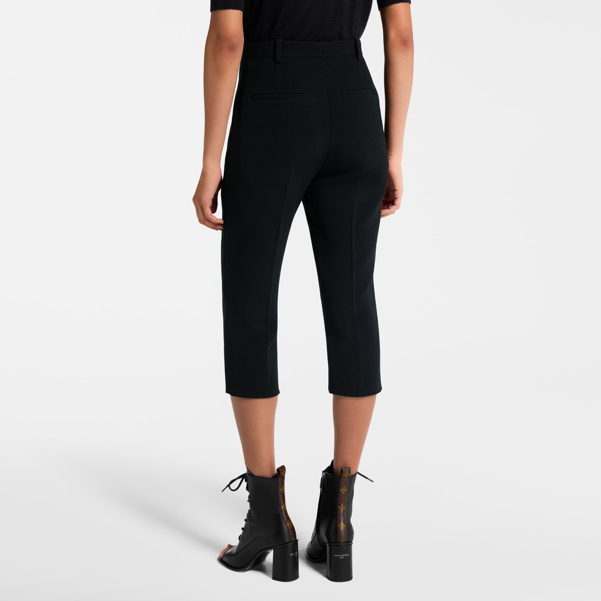 Cropped Tailored Pants - 7