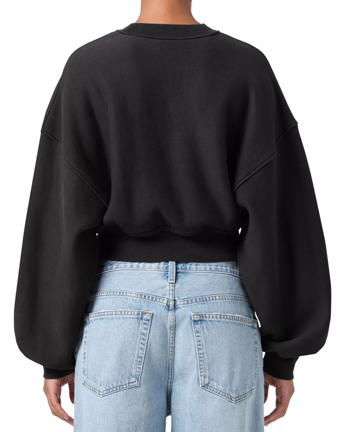 Kit Shrunken Crewneck Sweater - 3