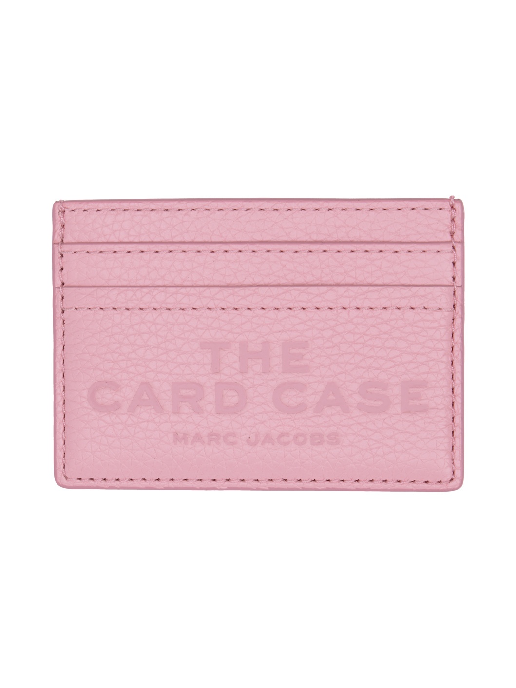 Pink 'The Leather Card Case' Card Holder - 1