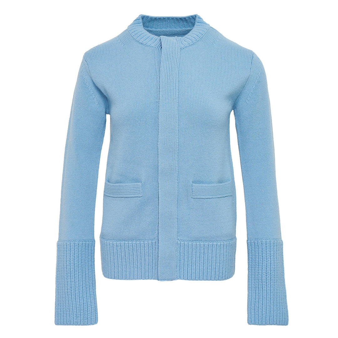 Wool Knit Cardigan - 1