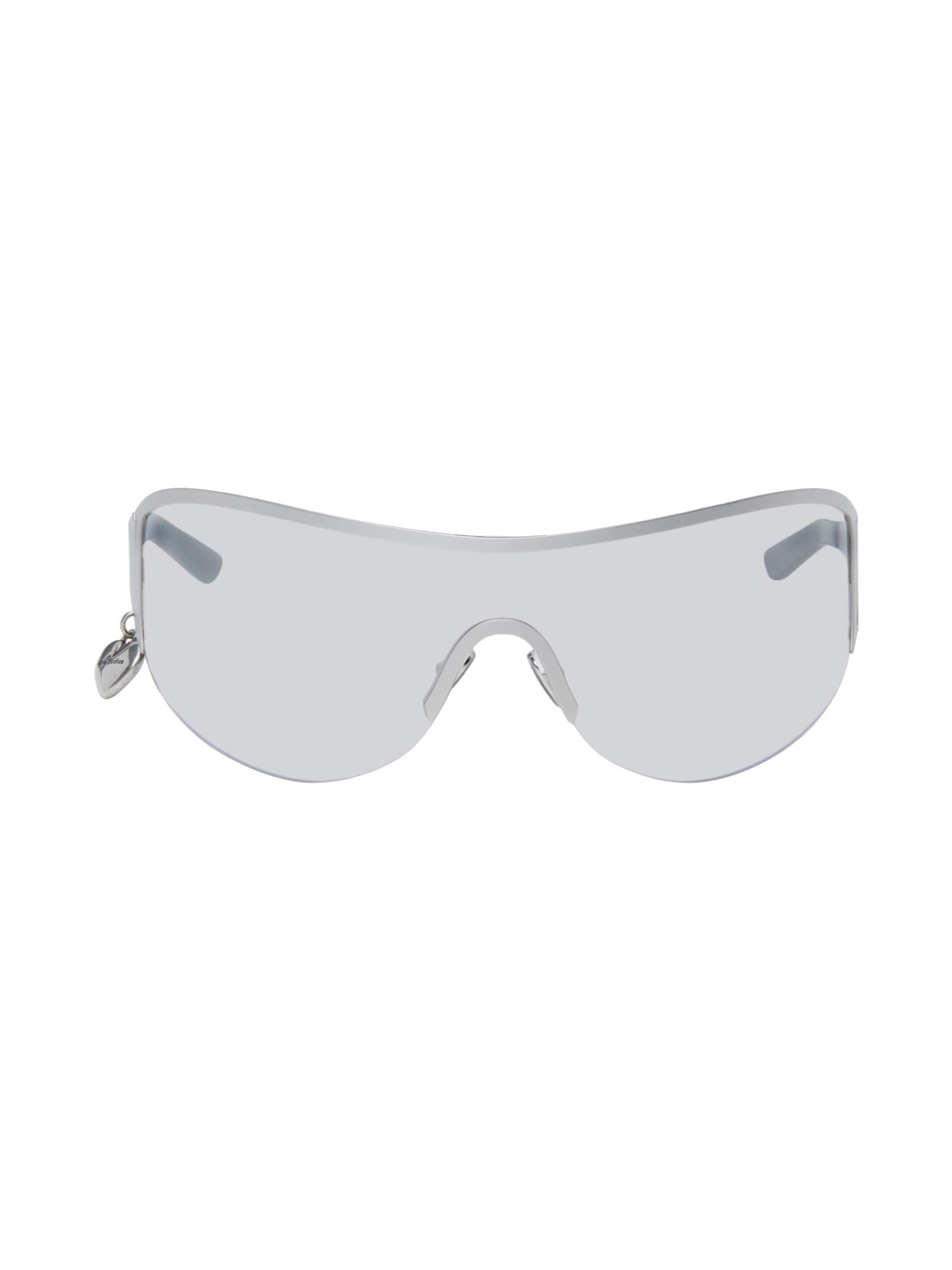 Silver Metal Frame Sunglasses - 1